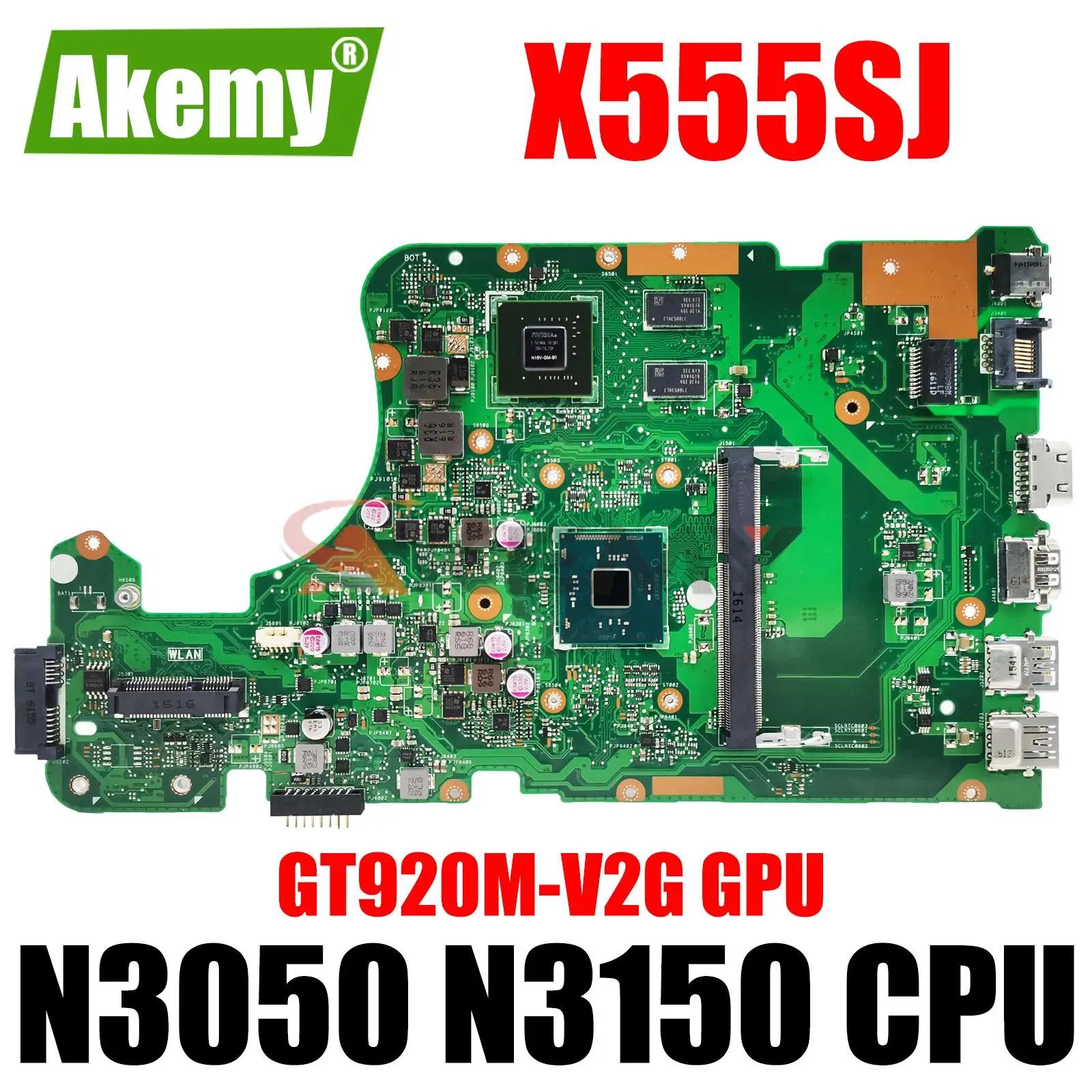 X555SJ Ʈ κ, ASUS X555SJ K555SJ K555S Ʈ , GT920M-V2G GPU N3050 N3150 CPU DDR3 100% ׽Ʈ ۾